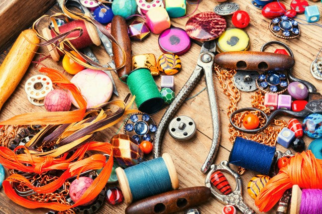 Bits and Bobs Assemblage Workshop with Renee Scherrer of Social Fabric Art