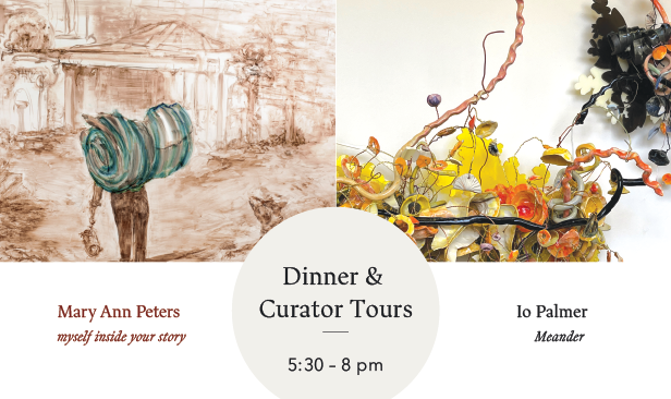September 17 | Bar Cicotti Dinner & Curator Tour of ‘myself inside your story’